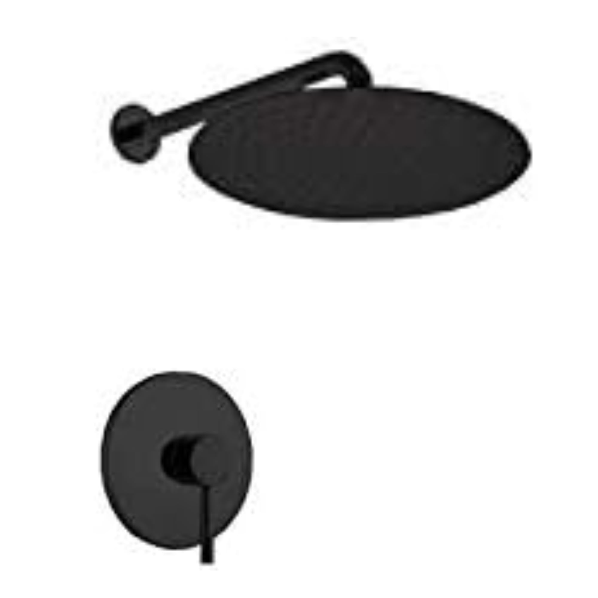 Premium Matte Black Shower Set with 8