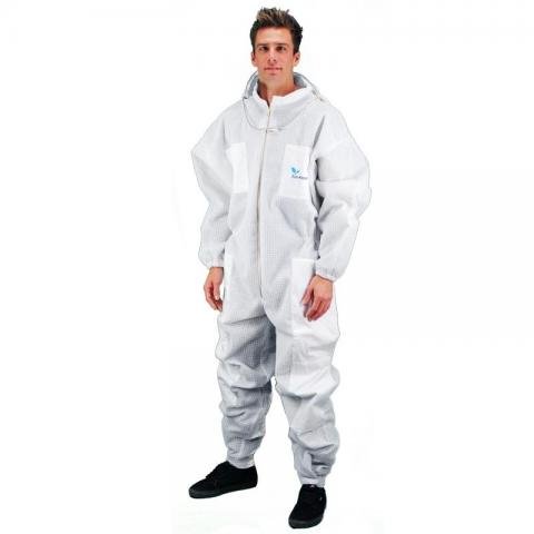 Professional-Grade Ventilated Beekeeping Suit for Adults - Eco-Keeper Beekeeper Suit with Full Protection (XL) - Ideal for Honey Harvesting, Hive Inspection & Beekeeping Activities