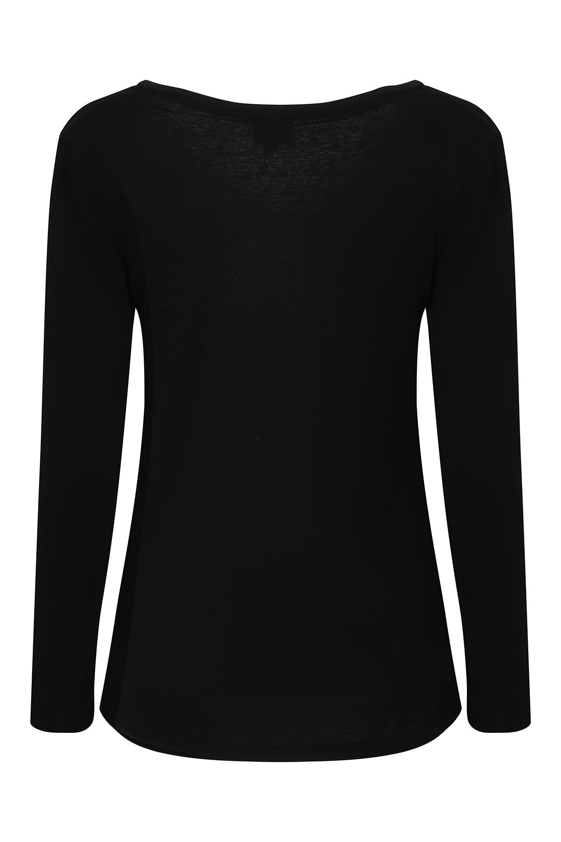 Stylish Rouched Front Poly Cotton Rib Top for Women - Black | 6557ZR | Perfect for Casual Wear, Date Nights & Office Outfits