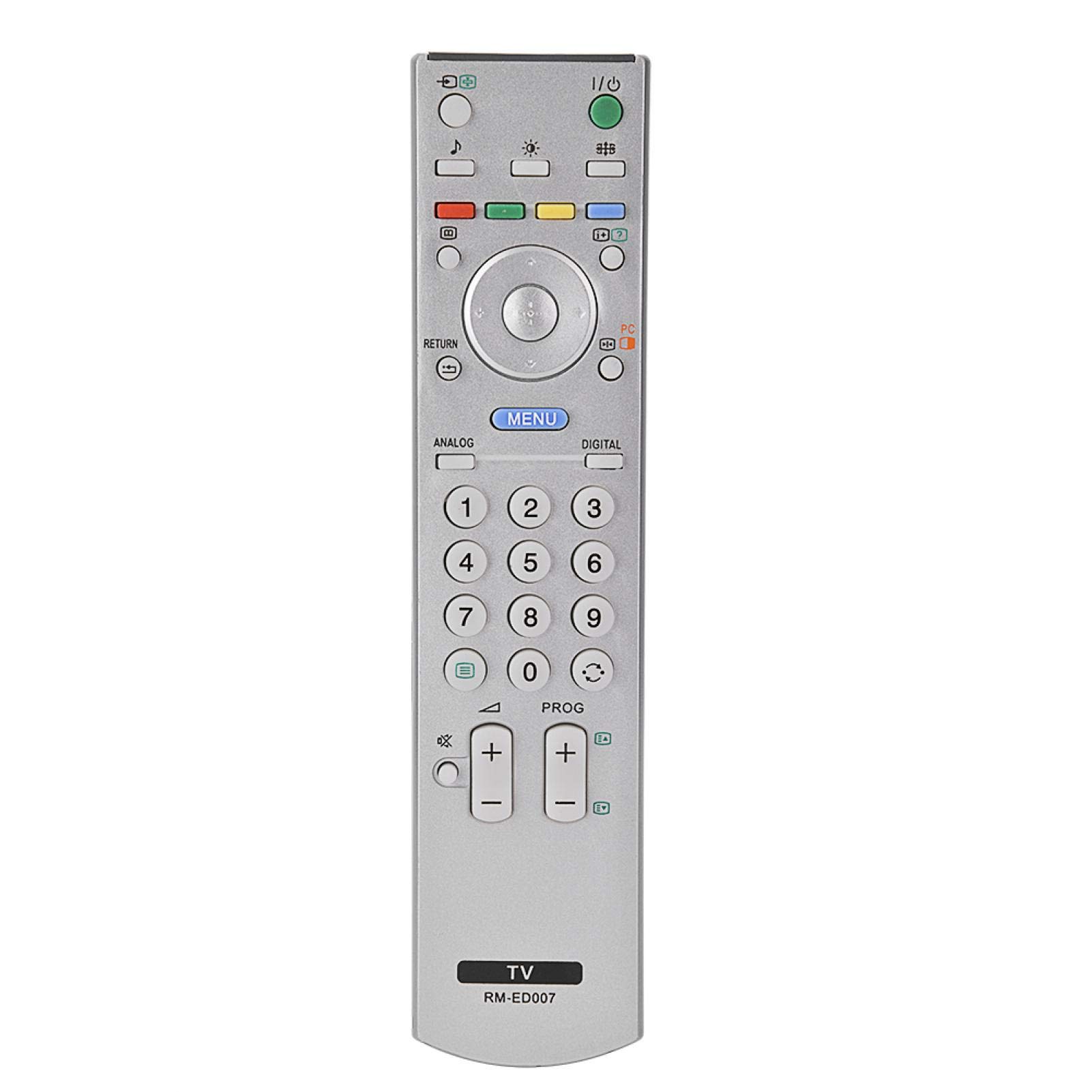 Shipenophy Universal TV Remote Control Replacement for Sony RM-ED007 - Compatible with Smart TVs, LED, LCD & Android TVs | Perfect for Living Room, Bedroom & Home Theater Setup