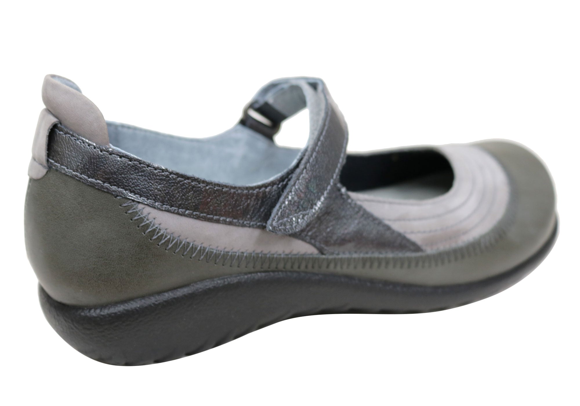 Naot Kirei Women's Comfort Leather Orthotic Friendly Mary Jane Shoes - Supportive & Stylish Footwear for Work, Travel & Everyday Wear