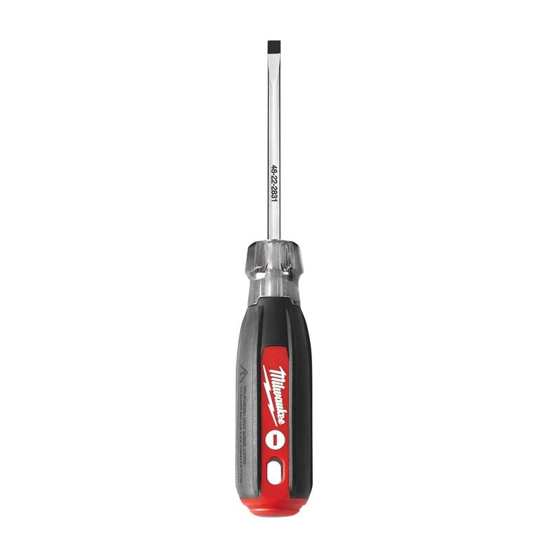 48 22 2831 3/16 Inch Cabinet Screwdriver with 3 Inch Cushion Grip - Perfect for Home Improvement, Furniture Assembly & DIY Projects