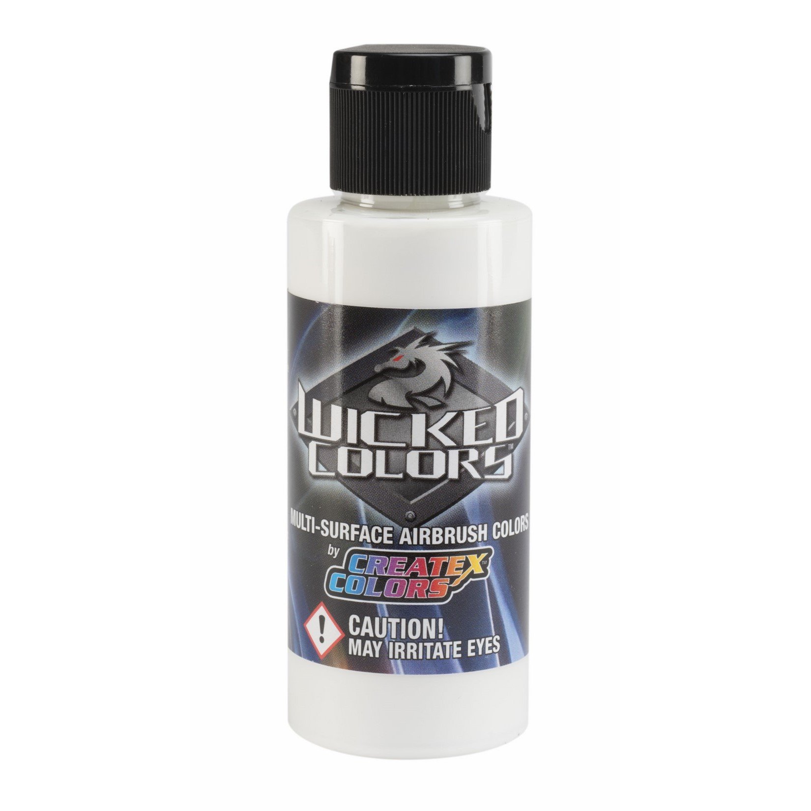 Wicked Colors 2-Oz Wicked Airbrush Paint - Detail White for Airbrush Art, Model Painting & Custom Designs | Perfect for Hobbyists, Artists & DIY Projects