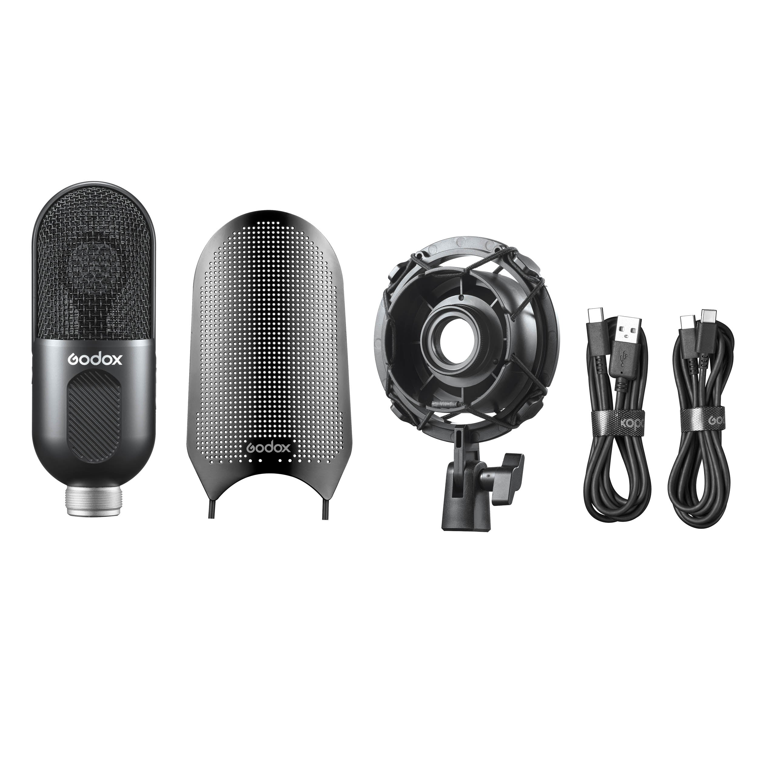 Professional USB Cardioid Condenser Microphone with Large Diaphragm - UMic10 - Perfect for Podcasting, Streaming, Voice Overs & Home Studio Recording