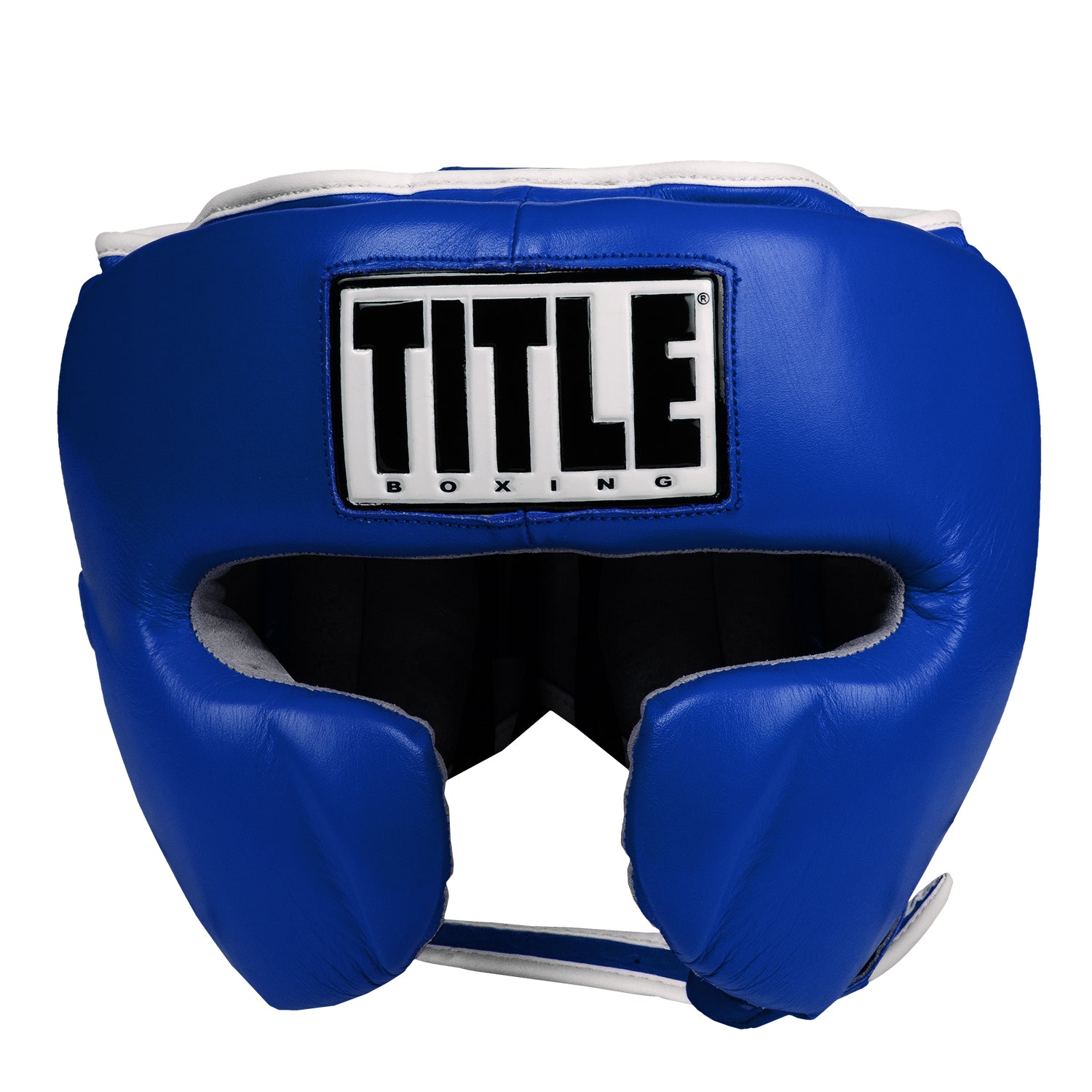 Premium TITLE Boxing Leather Sparring Headgear - Protective Training Gear for Boxing, MMA & Kickboxing - Ideal for Sparring, Competition & Fitness Training