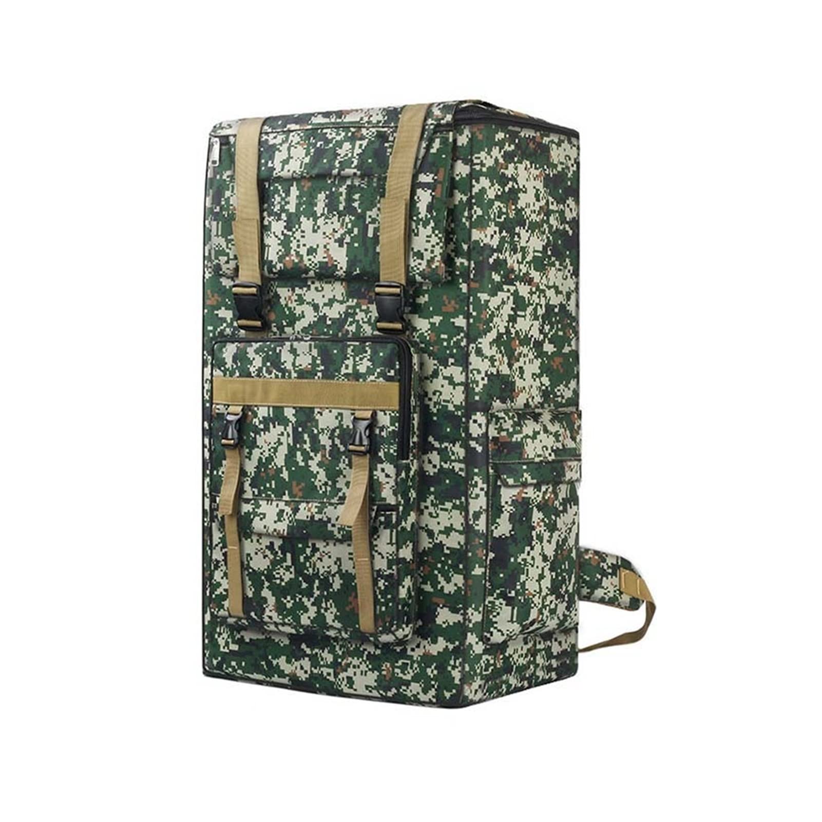 120L Large Capacity Hiking Backpack - Waterproof Travel Backpack for Outdoor Camping, Hunting & Mountaineering | Durable Jungle Color Backpack for Adventure Travel & Wilderness Exploration