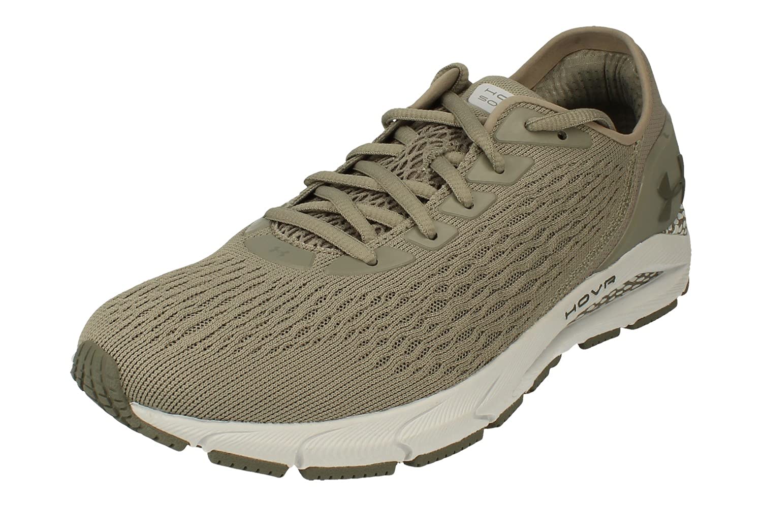 Under Armour HOVR Sonic 3 Men's Running Shoes - Lightweight Cushioned Sneakers for Training & Jogging (UK 8/US 9/EU 42.5, Green) - Perfect for Road Running, Gym Workouts & Daily Wear