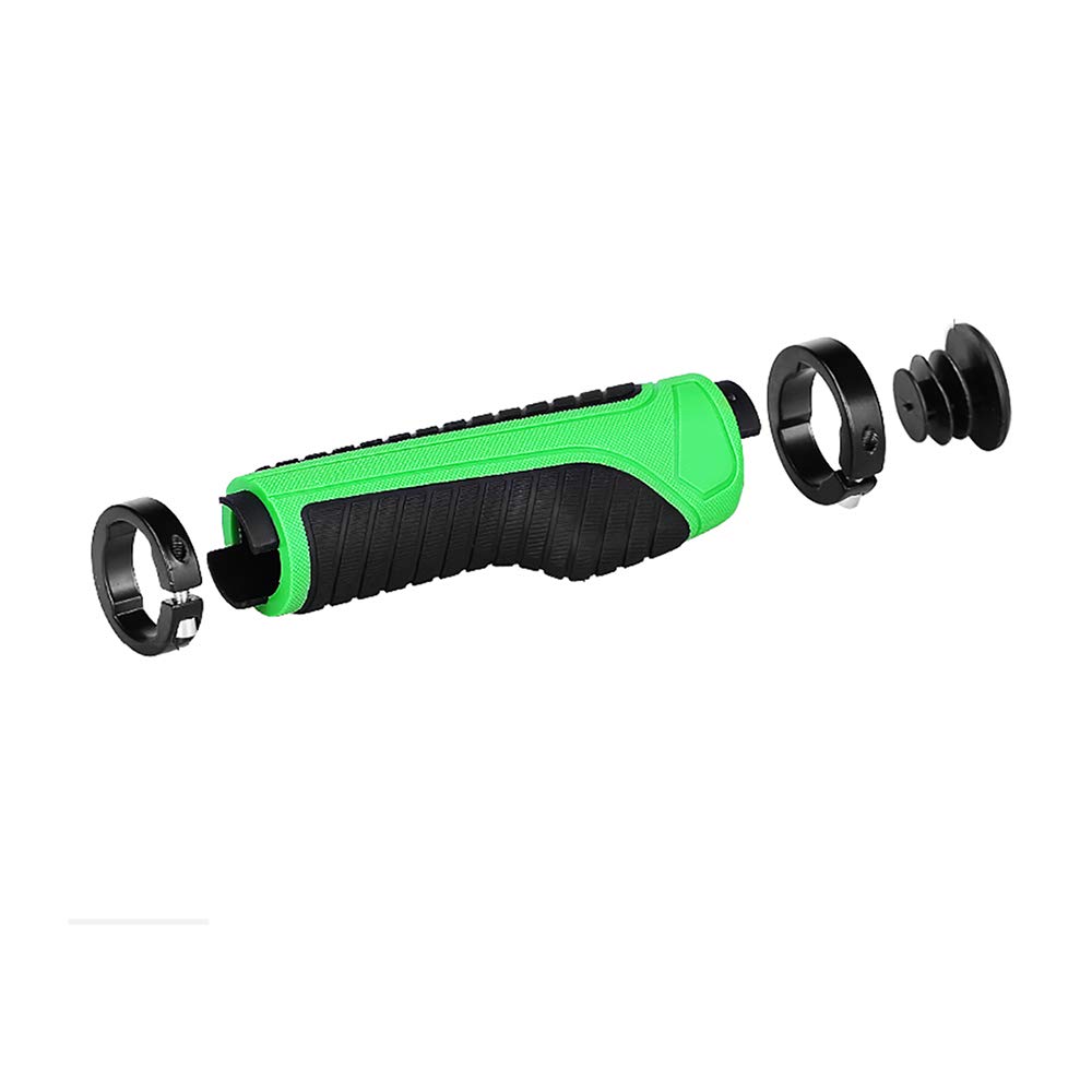 Premium Ergonomic Bike Grips - Non-Slip Rubber Mountain/MTB/BMX Handlebar Grips for Comfort & Control | Ideal for Trail Riding, Commuting & Urban Cycling