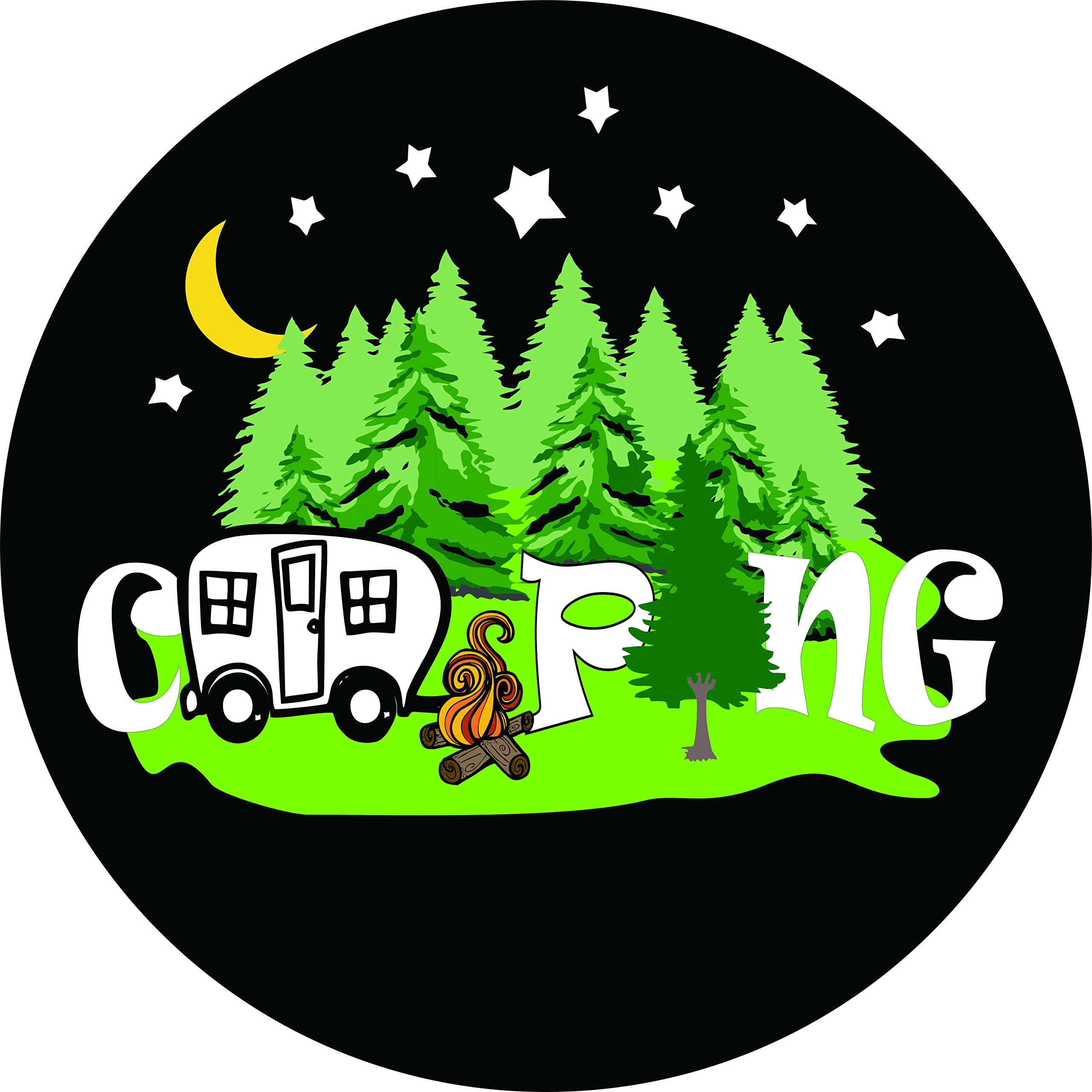 RV Spare Tire Cover - Waterproof & UV Resistant Wheel Protector for Campers, Trailers & Trucks - Fits All Sizes (Check Dropdown) - Perfect for Outdoor Camping, Road Trips & Off-Road Adventures