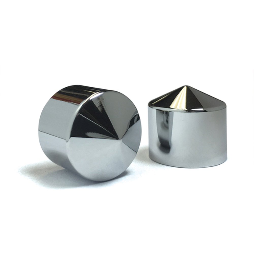 Chrome Rocker Box Cap Set - Heavy Duty Truck & Trailer Accessories for Enhanced Protection & Style | Perfect for Off-Roading & Commercial Vehicles