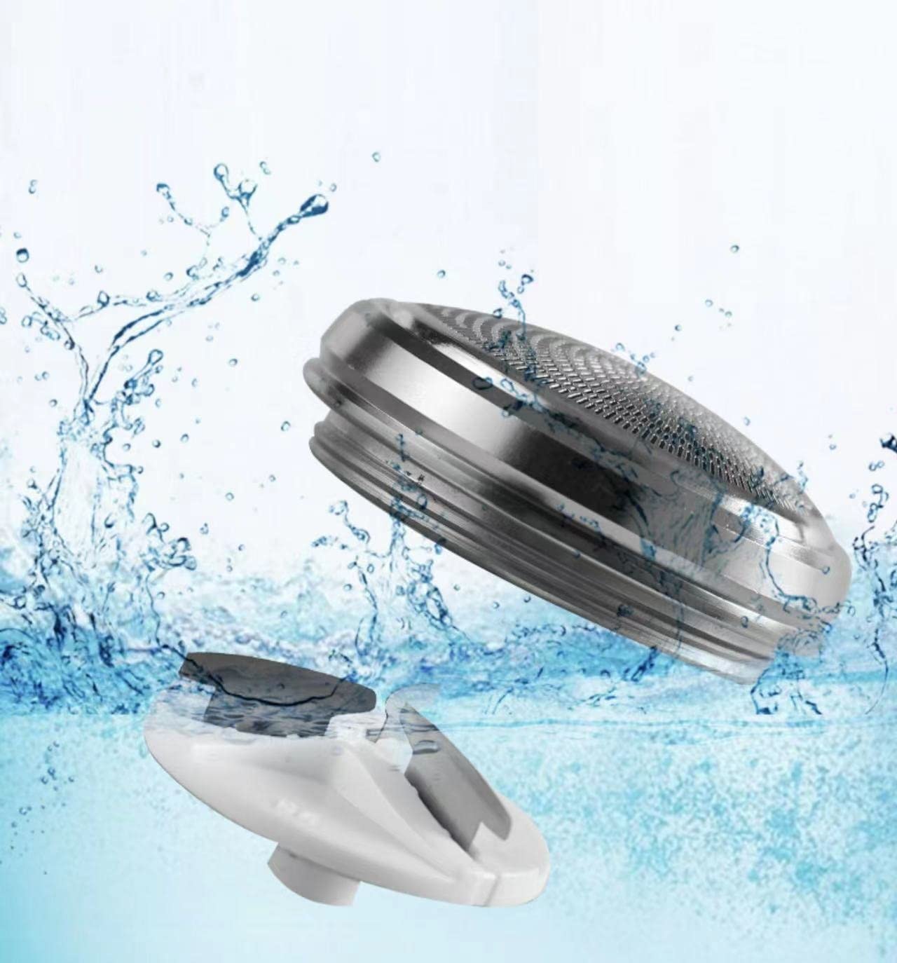 JYYBN Pocket Size Washable Electric Razor for Men - USB Rechargeable Travel Shaver with Fast Charging, Waterproof & Silent Design - Compact & Portable for Smooth Shaving - Perfect Gift for Dad, Husband, Boyfriend - Ideal for Travel, Gym, Office & Daily Use