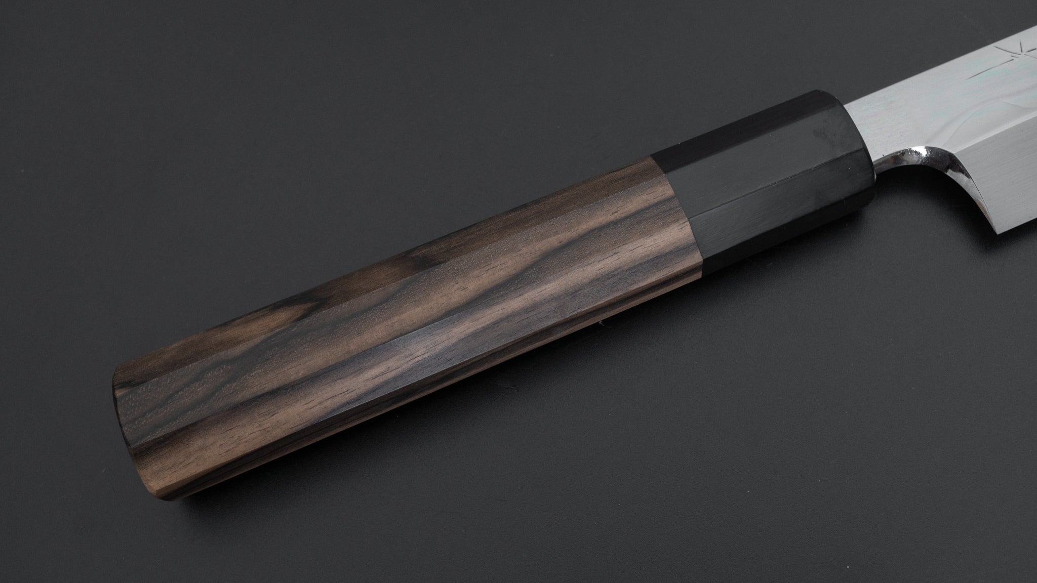 Premium Hitohira Togashi Blue #2 Steel Notaremon Mizu Honyaki Yanagiba Sushi Knife 300mm - Kurokaki Persimmon Wood Handle with Saya - Perfect for Sushi Chefs & Japanese Cuisine Lovers