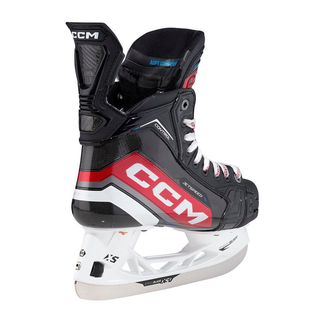 CCM Jetspeed Control 2023 Intermediate Ice Hockey Skates - Professional Performance for Youth & Adult Players - Perfect for Ice Rinks, Tournaments & Training Sessions