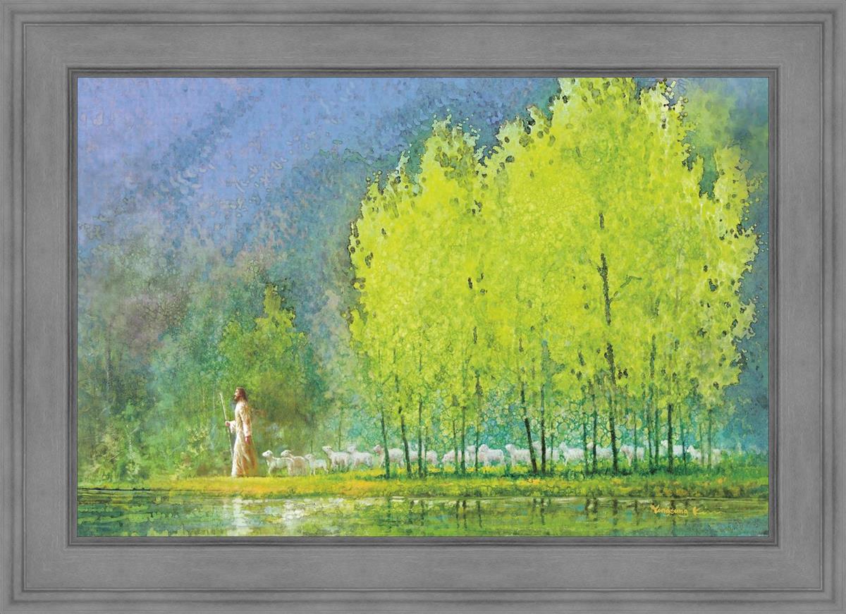Moment Of Peace By Yongsung Kim - Inspirational Christian Wall Art Print - Perfect for Home Decor, Office & Gift Giving