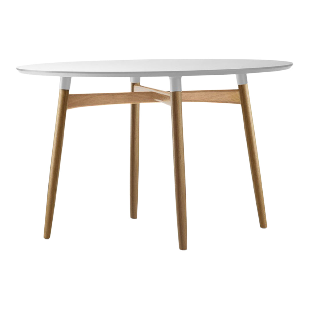 BA103 Preludia Round Dining Table - Modern & Elegant for Kitchen, Dining Room, and Small Spaces