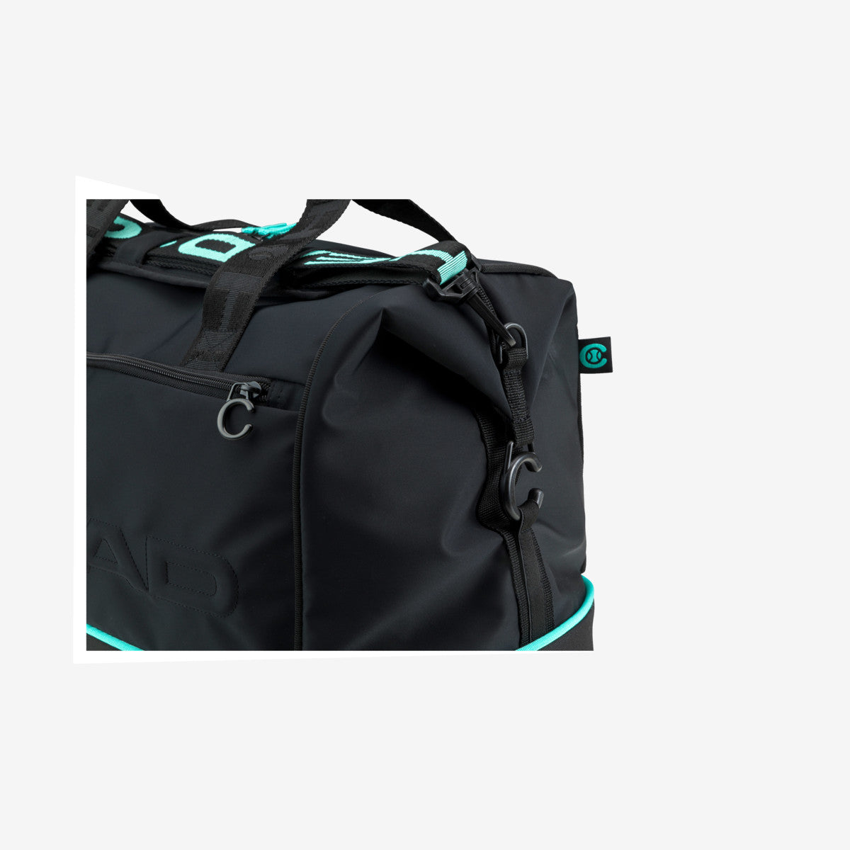 Coco Court Bag - Stylish Black & Mint Crossbody Purse for Women | Perfect for Work, Travel & Everyday Use