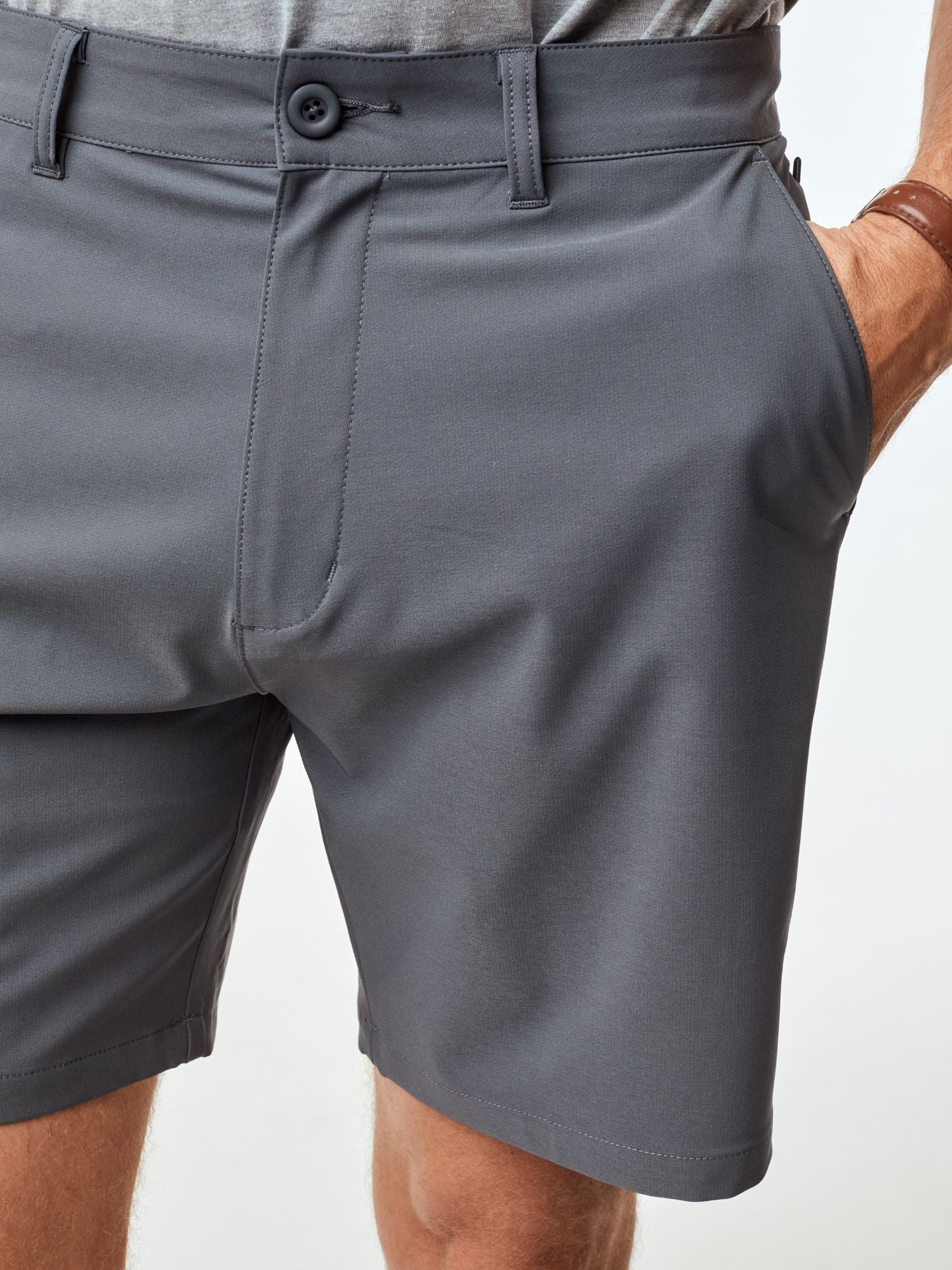 Graphite Everyday Shorts 2.0 - Comfortable Men's Casual Shorts for Gym, Running & Outdoor Activities | Quick-Dry Breathable Fabric