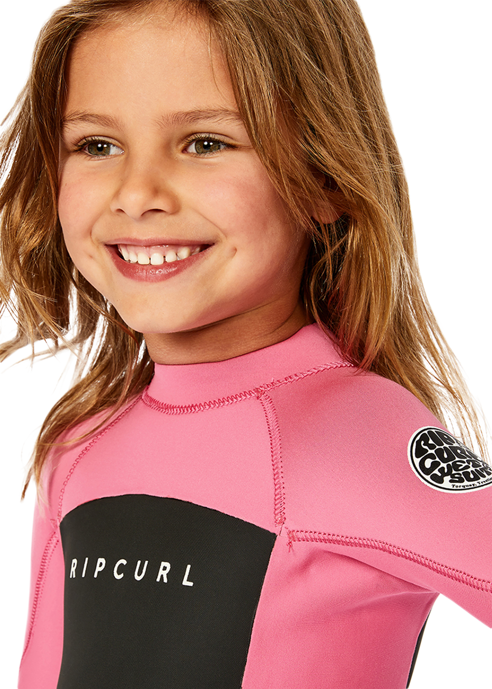 Rip Curl Groms Omega 3/2mm Back Zip Steamer Wetsuit for Kids - Youth Full Body Neoprene Surfing Suit for Cold Water Swimming, Diving & Water Sports