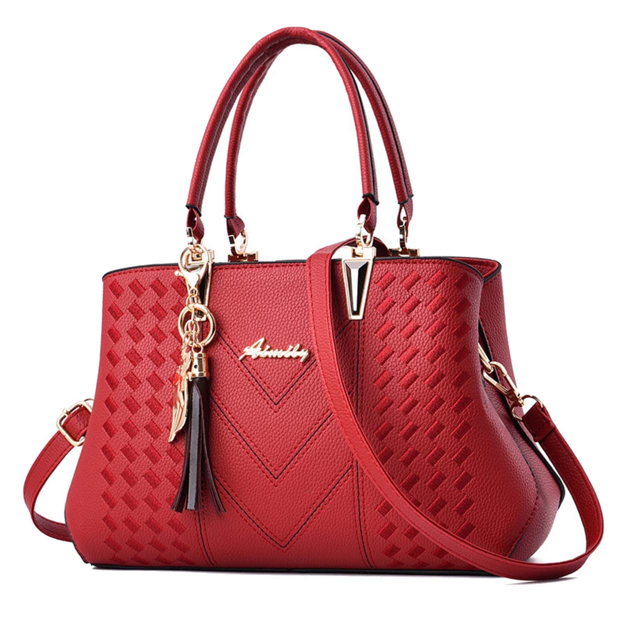 Stylish Women's Leather Handbag - Fashionable Crossbody Shoulder Bag & Messenger Purse for Daily Use, Work, Travel, and Shopping