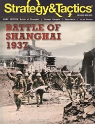 Strategy & Tactics #329 Board Game - Shanghai-Nanking Campaign 1937 for War History Enthusiasts