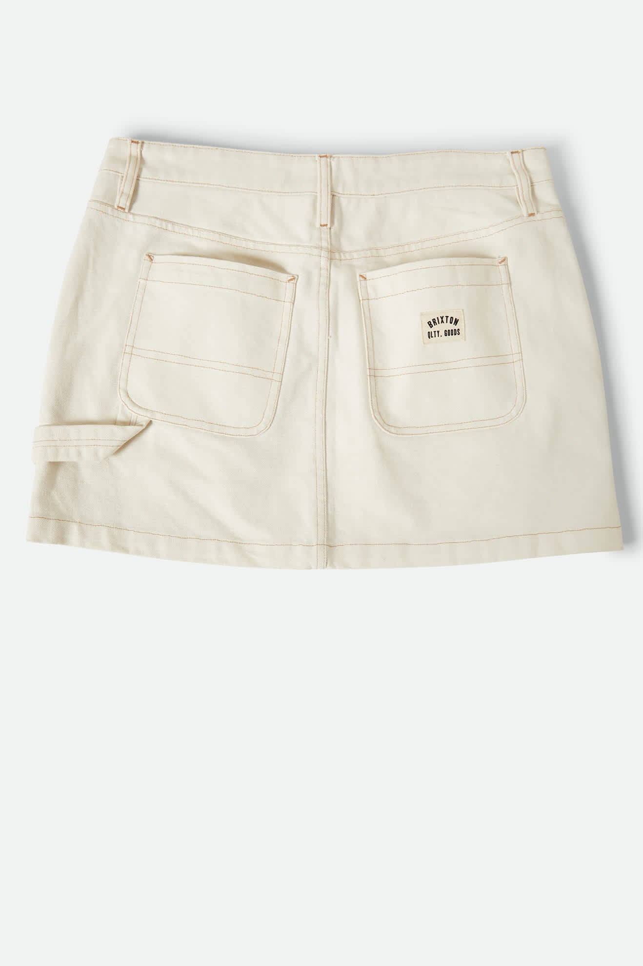 Essex Painter Mini Skirt in Egret White | Women's Fashion Skirt for Casual Wear, Date Night & Summer Outfits
