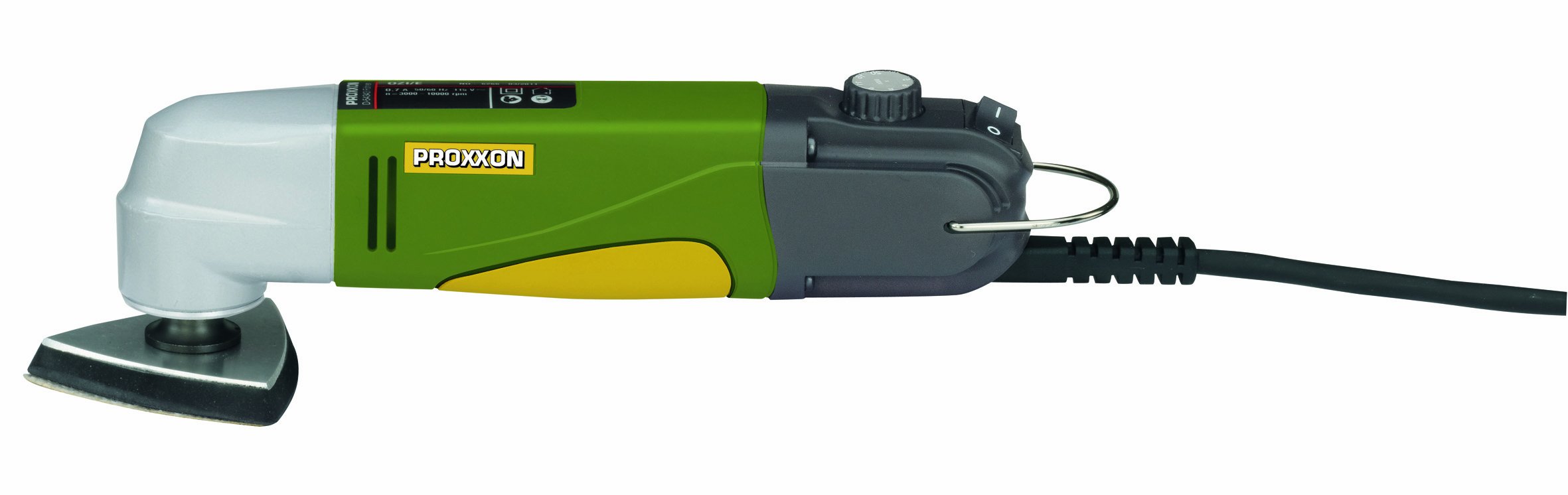 Proxxon 38520 Delta Sander OZI/E Green - Compact Electric Detail Sander for Woodworking, DIY Projects & Home Renovation
