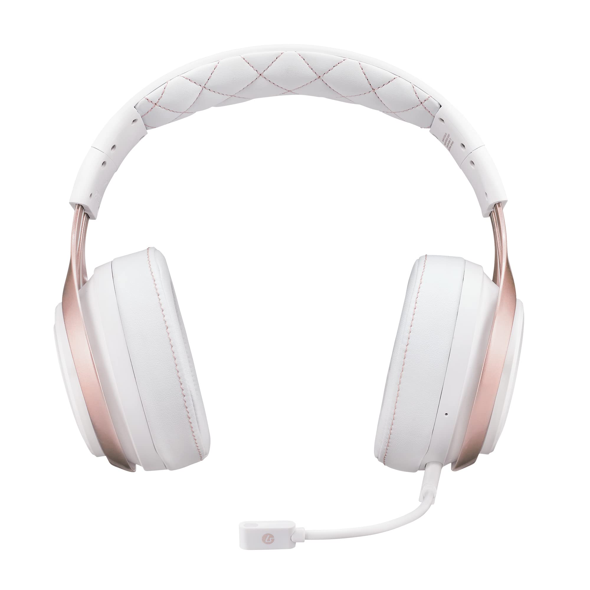 LucidSound LS35X Wireless Gaming Headset with Surround Sound - Officially Licensed for Xbox One & Xbox Series X|S - Compatible with PS5, PS4, PC, Nintendo Switch, Mac, iOS & Android (Rose Gold) - Perfect for Gaming, Streaming & Music Listening