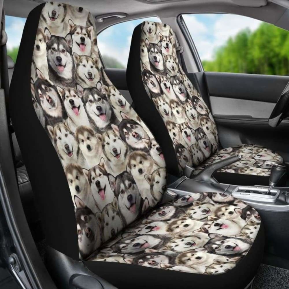 Premium Alaskan Full Face Car Seat Covers - Universal Fit for Cars, Trucks & SUVs - Durable Protection for Pets, Kids & Everyday Use - Perfect for Road Trips, Commuting & Outdoor Adventures