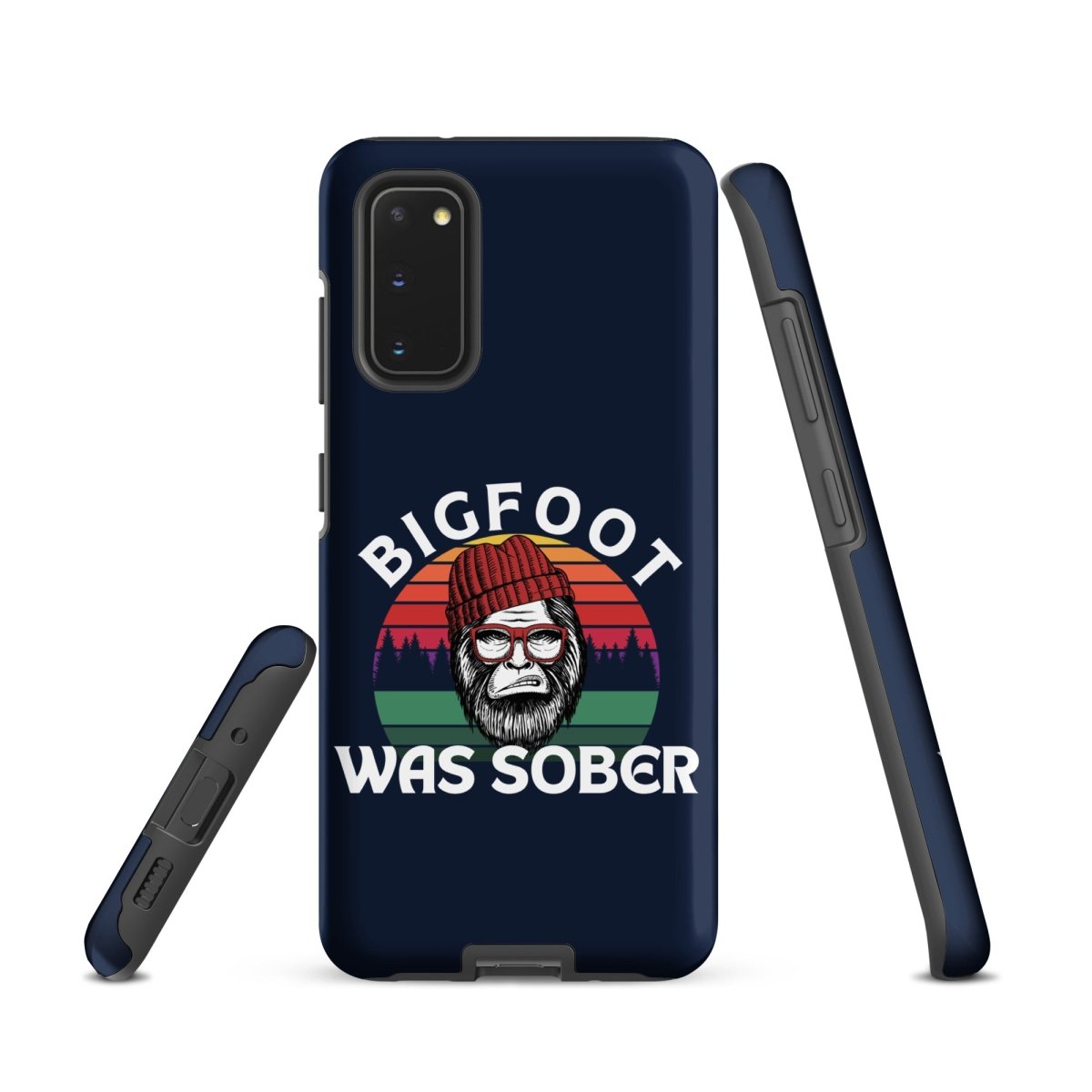 Bigfoot Was Sober Durable Samsung Phone Case - Shockproof Protective Cover for Galaxy S23/S22/S21 - Perfect for Outdoor Adventures & Daily Use