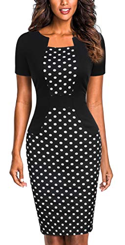 Black Polka Dot