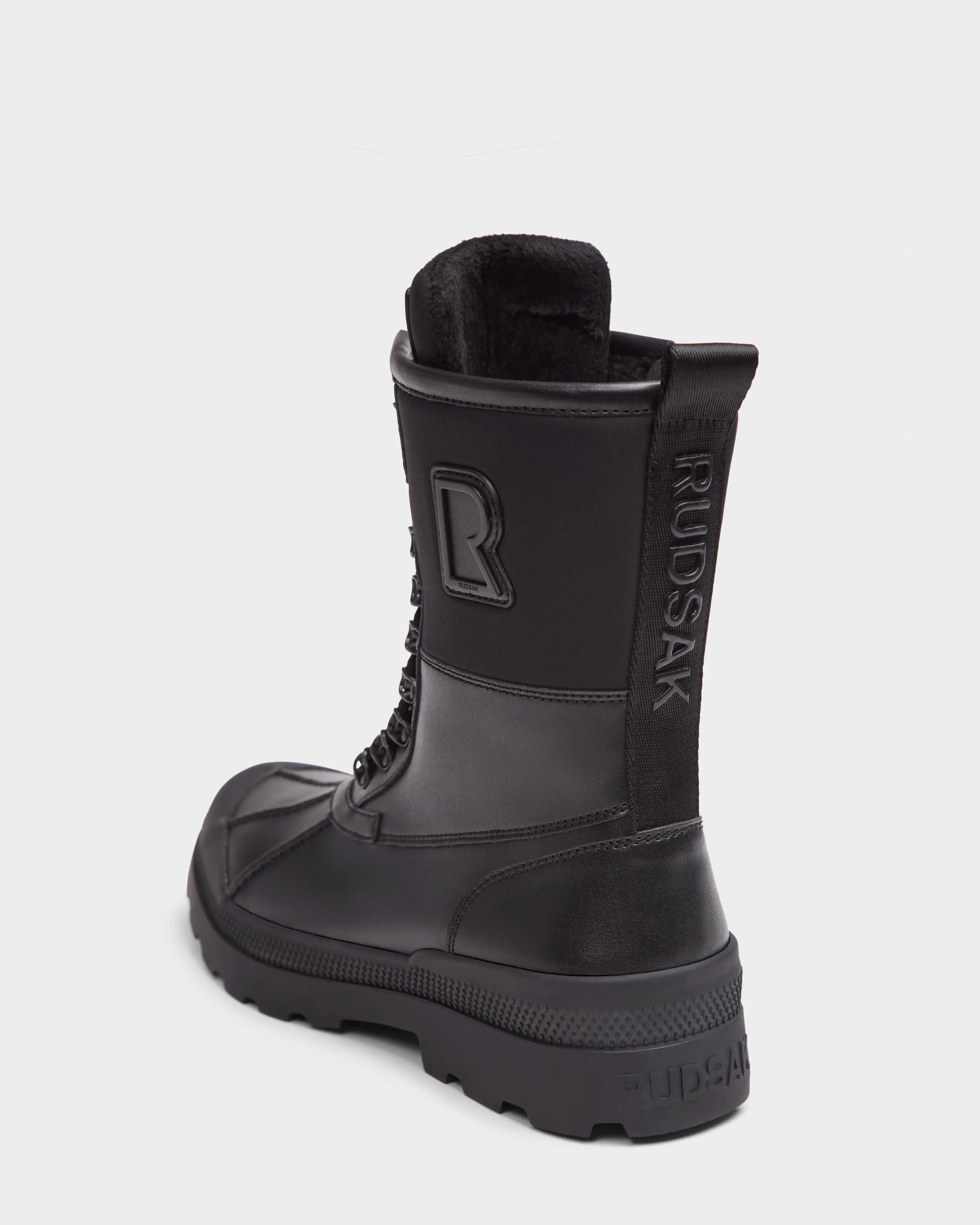 Damien Men's Winter Boots - Waterproof Insulated Snow Boots for Hiking & Outdoor Activities | Warm Comfortable Slip-Resistant Shoes for Cold Weather