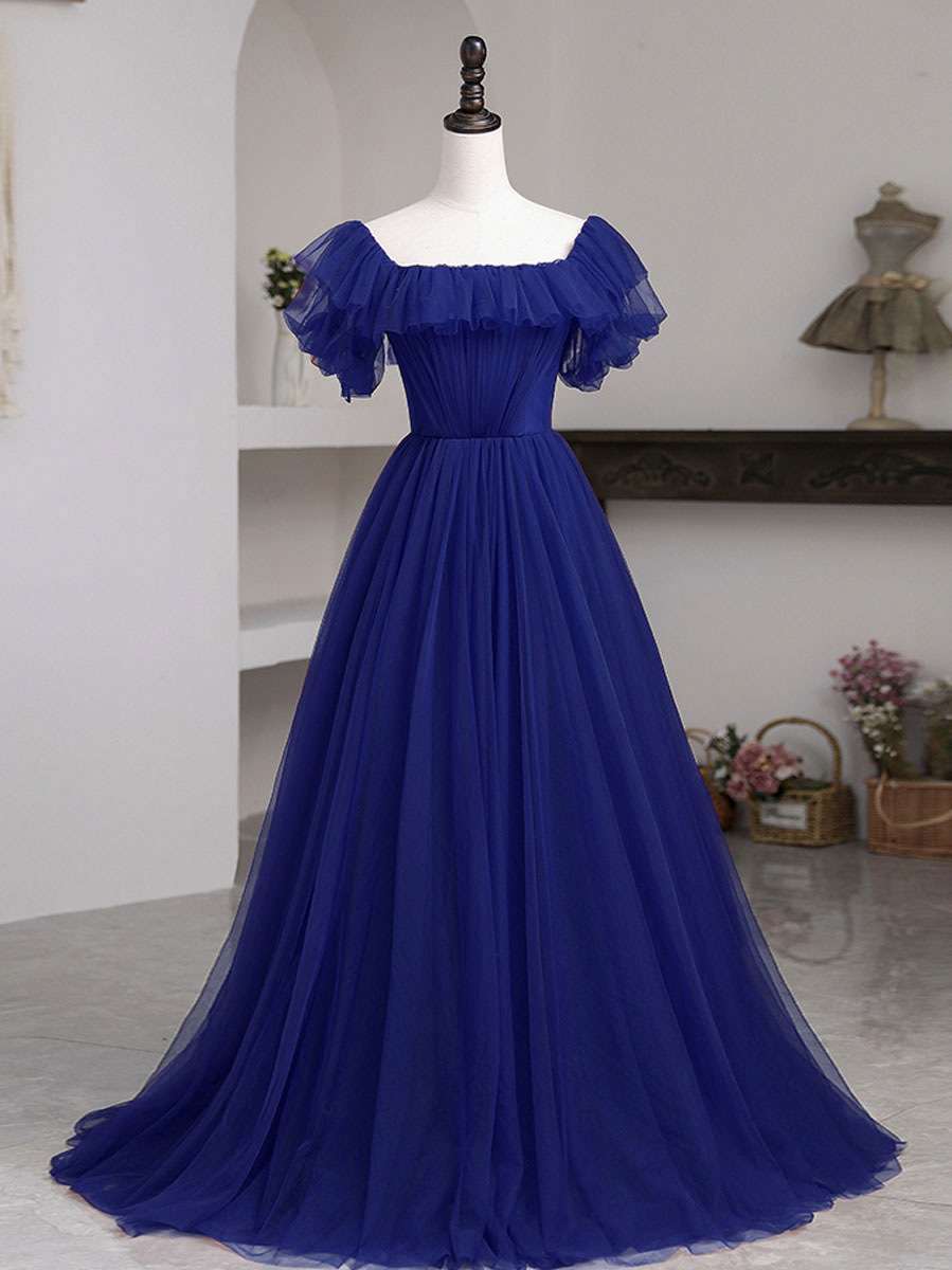 Elegant Burgundy A-Line Long Prom Dresses & Bridesmaid Gowns - Formal Evening Gowns for Homecoming, Wedding Party & Special Occasions
