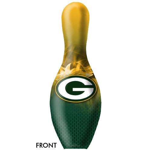Official NFL Green Bay Packers Bowling Pin - Team Logo Collectible for Game Room, Sports Bar Decor & Bowling Alley Gifts
