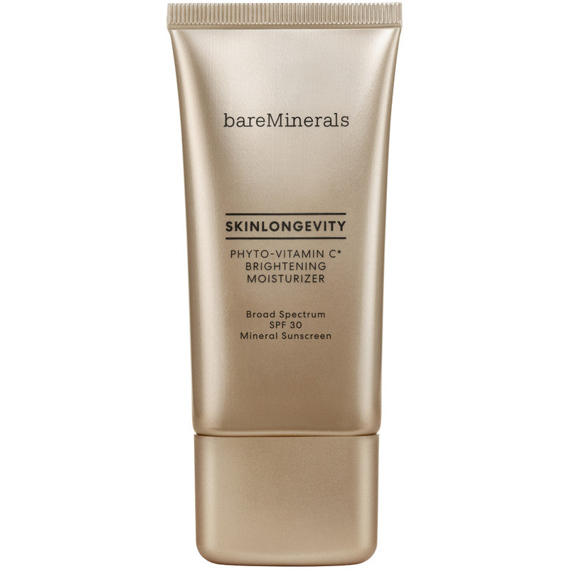 Bare Minerals Skinlongevity Phyto Vitamin C Brightening Moisturizer with SPF 30 | Vitamin C Face Cream for Glowing Skin | Daily Hydration & Sun Protection for All Skin Types | Perfect for Daytime Skincare Routine