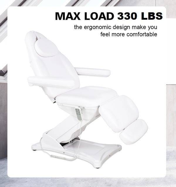 Benton Universal Beauty Chair - Professional Salon Styling Chair for Hair, Makeup & Nail Services | Perfect for Home & Salon Use