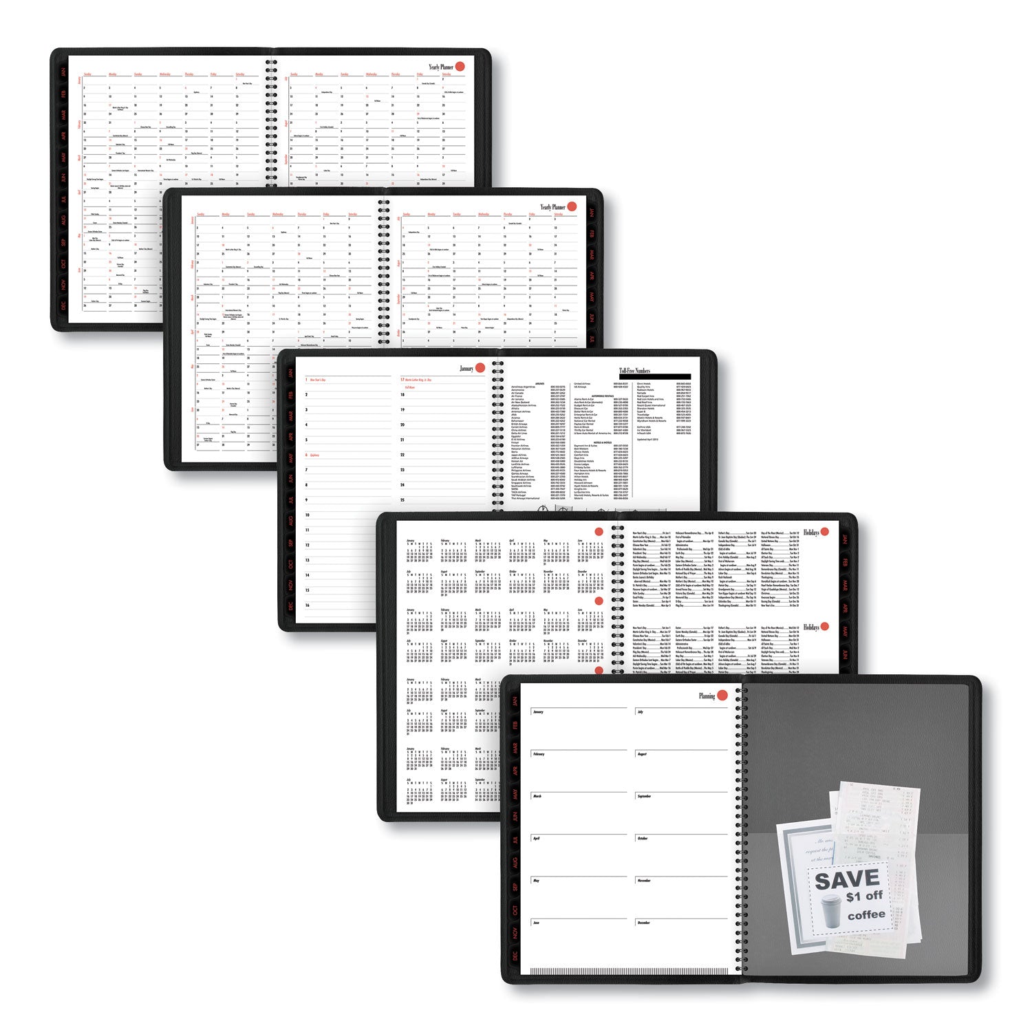 AT A GLANCE® 800 Range Weekly/Monthly Planner 2025 - 11