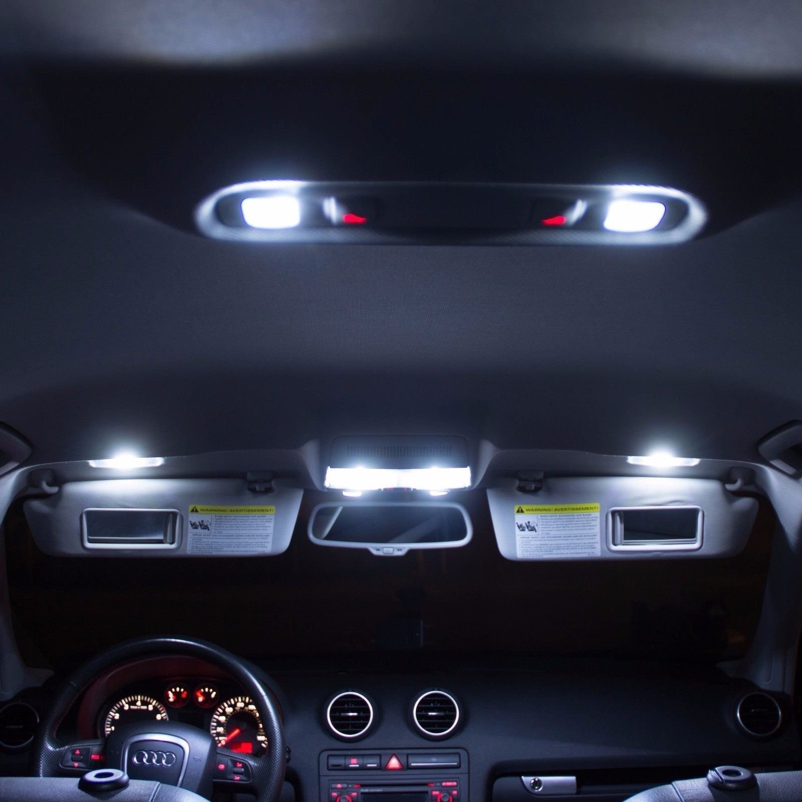 Premium LED White Interior Light Kit for BMW E46 (1999-2006) - 20 Bulbs | Dome, Map, Trunk & License Plate Lights | Easy Installation & Bright Illumination for Night Driving & Car Customization