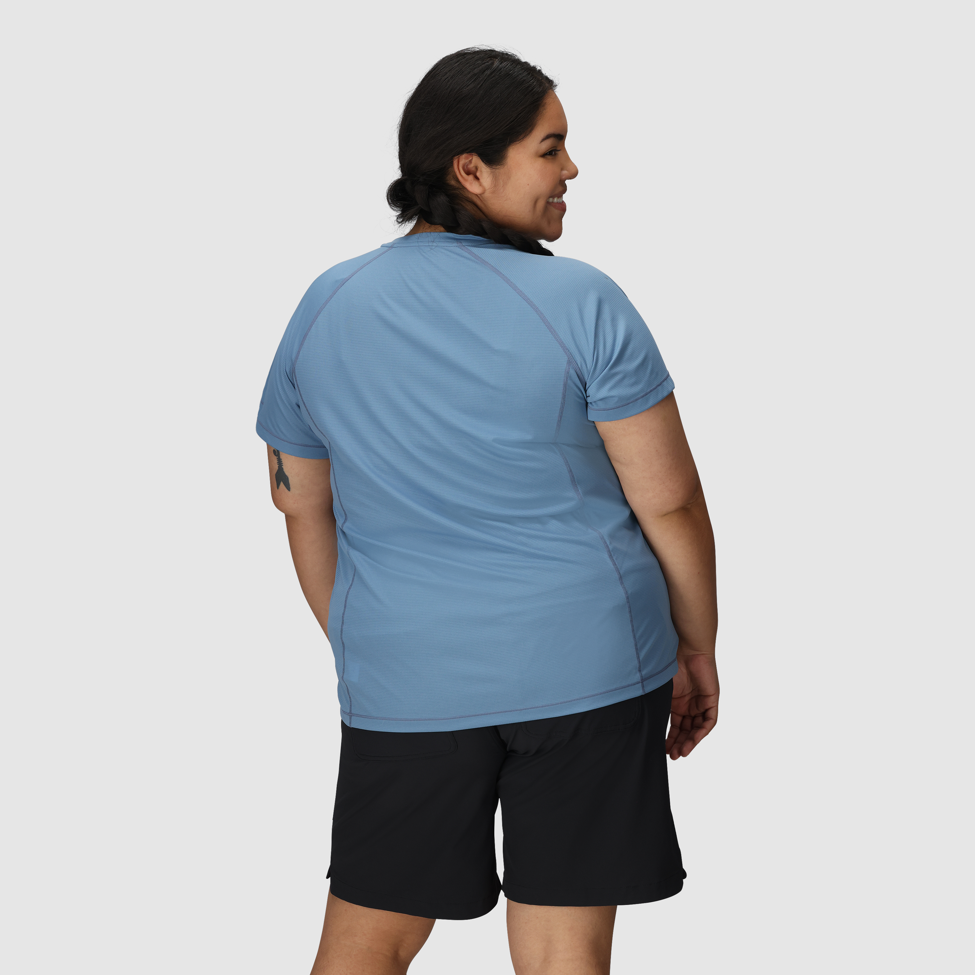 Women's Plus Size Echo T-Shirt - Soft & Comfortable Cotton Tee for Casual Wear, Workout & Everyday Outfits | Trendy & Stylish