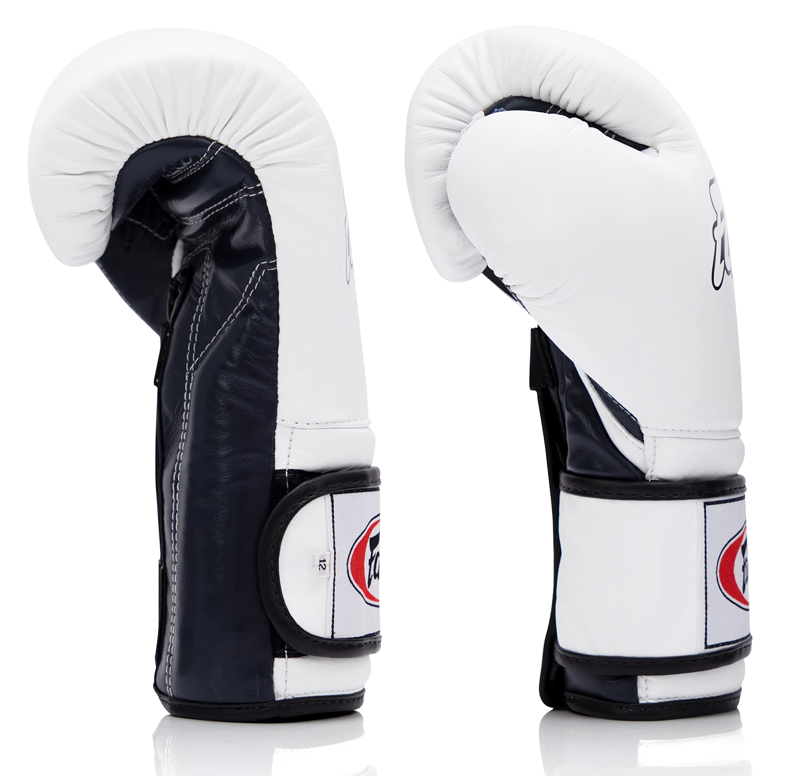 Fairtex BGV9 Muay Thai Boxing Gloves for Professional Fighters & Trainers - Mexican Style MMA Gloves for Heavy Hitters - Lightweight Shock-Absorbent Martial Arts Training Gloves - Perfect for Sparring, Bag Work & Competition