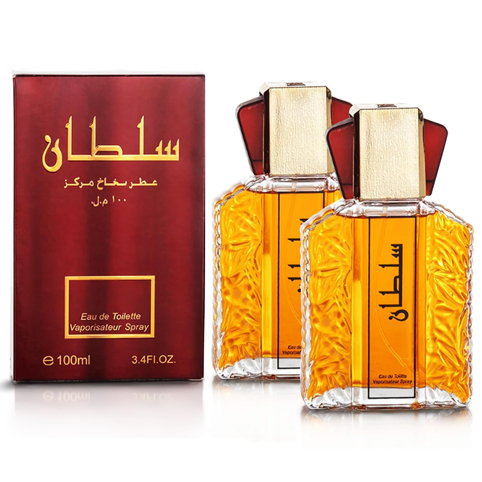 Premium Arabian Perfume Oil for Men - Long Lasting Arabic Cologne, Elegant & Attractive Scent, Ideal for Daily Wear, Special Occasions & Gifts (2PCS) - Dachsy Dubai Perfume for Men