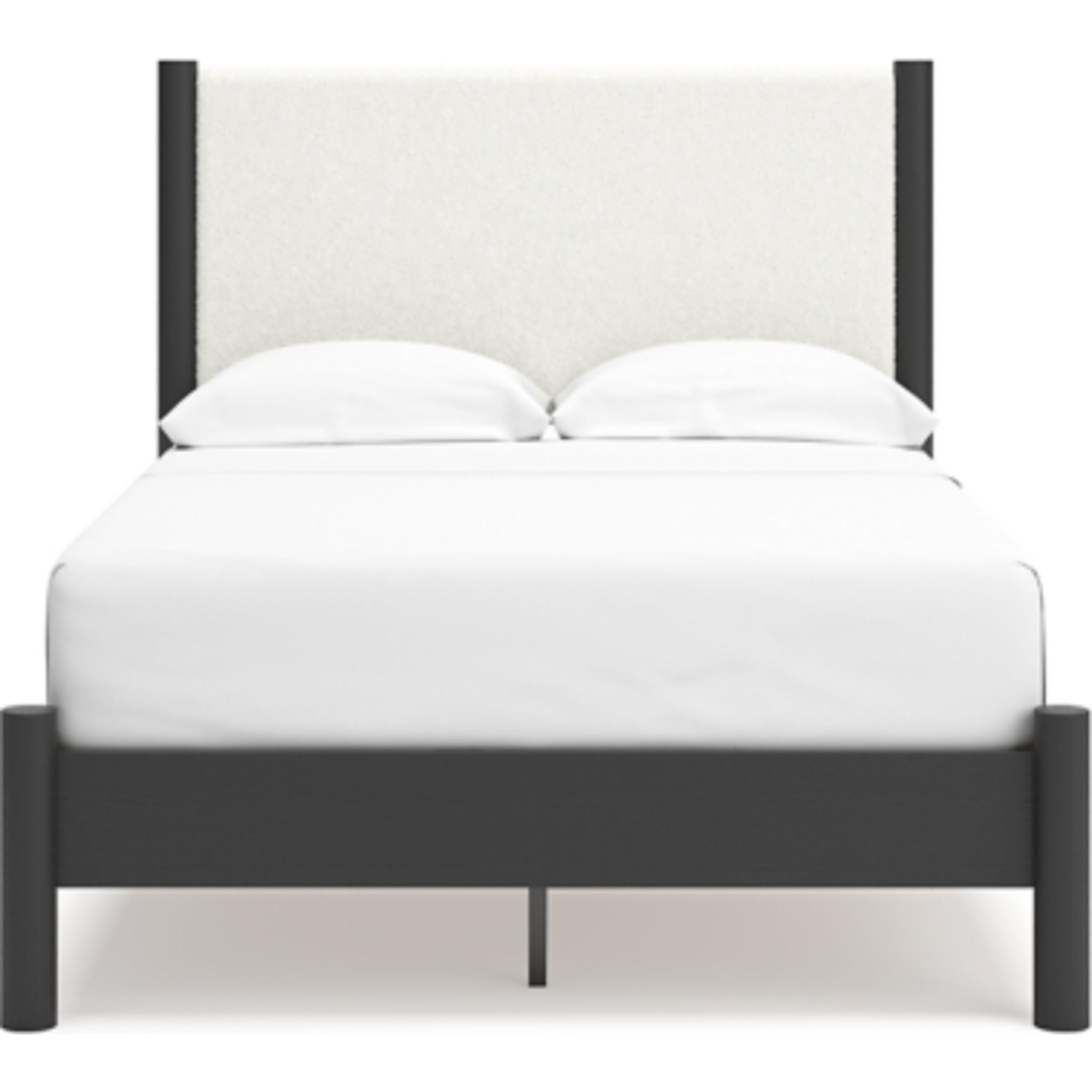 Cadmori 5-Piece Full Size Bedroom Set with Platform Bed Frame - Modern Wooden Bedroom Furniture for Small Spaces, Home & Apartment Decor