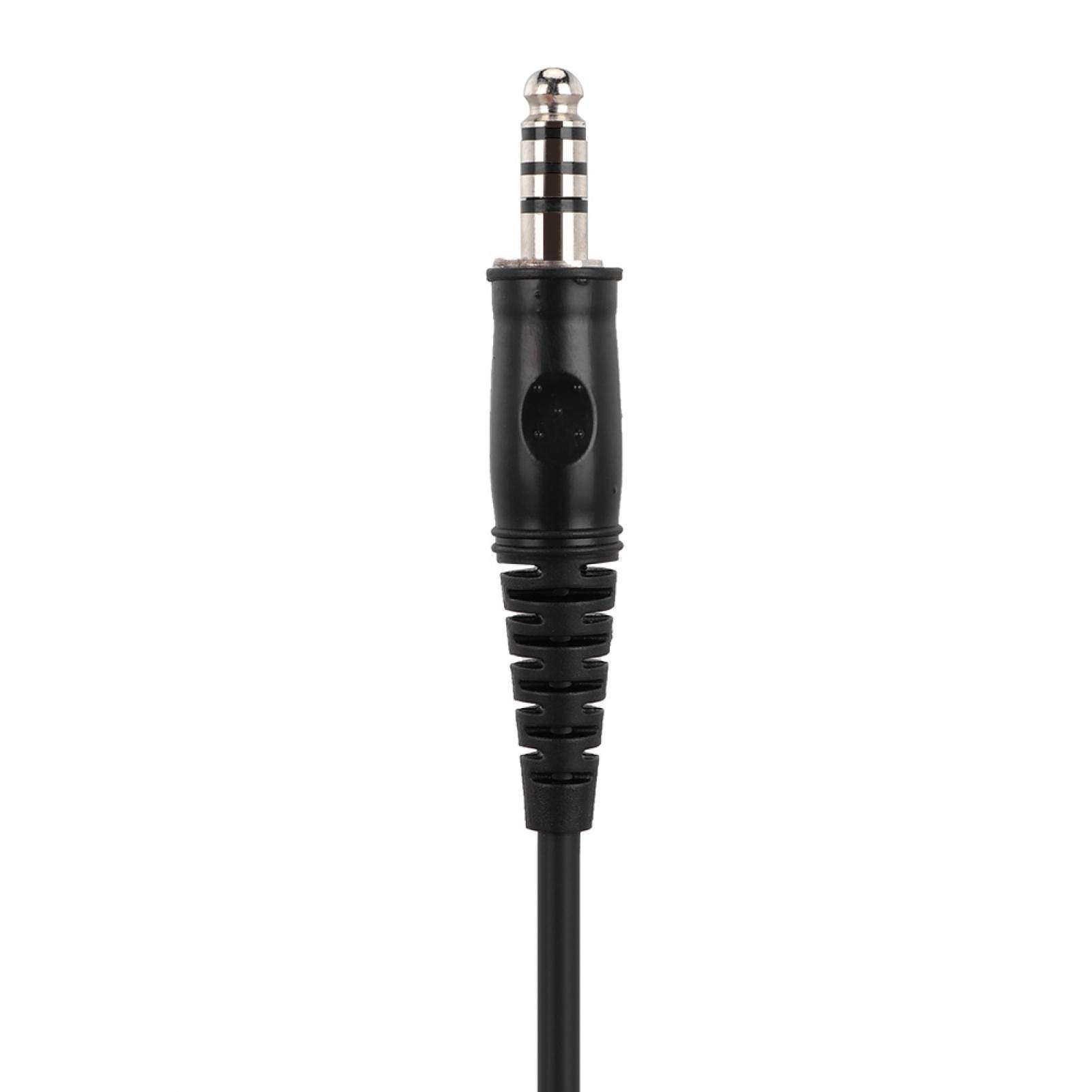 Demeras U-92A/U to U-174/U Headphone Extension Cable - Helicopter Headset Adapter for Aviation Communication & Pilot Radio Connection (Military, Commercial & Civilian Aircraft Use)