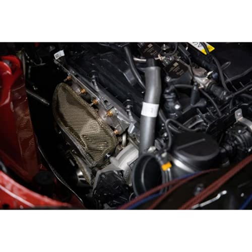 Mishimoto MMTB-SUP-20 Titanium Turbo Heat Shield Blanket for 2020 Toyota GR Supra - High-Performance Heat Protection for Racing & Daily Driving