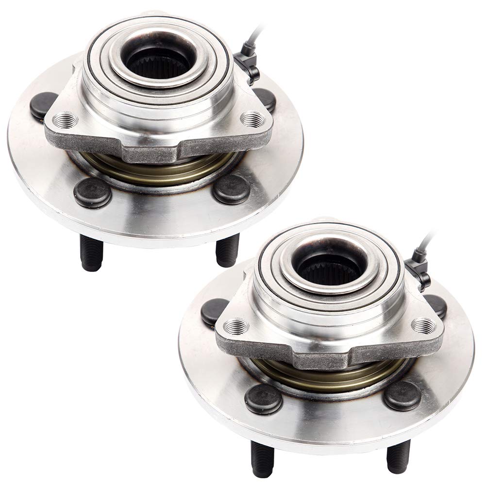 ROADFAR Wheel Bearing and Hub Assembly - Compatible with 2009-2011 Dodge Ram 1500 - Replacement Part #515126 (2-Pack) - Durable Performance for Smooth Rides & Off-Road Adventures