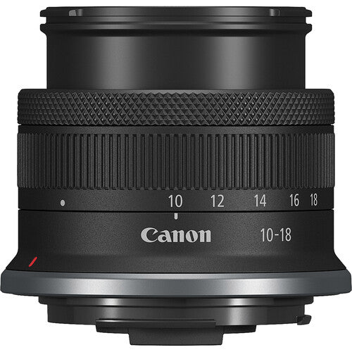 Canon RF-S 10-18mm f/4.5-6.3 IS STM Wide-Angle Zoom Lens for Canon Mirrorless Cameras - Perfect for Vlogging, Landscape & Travel Photography