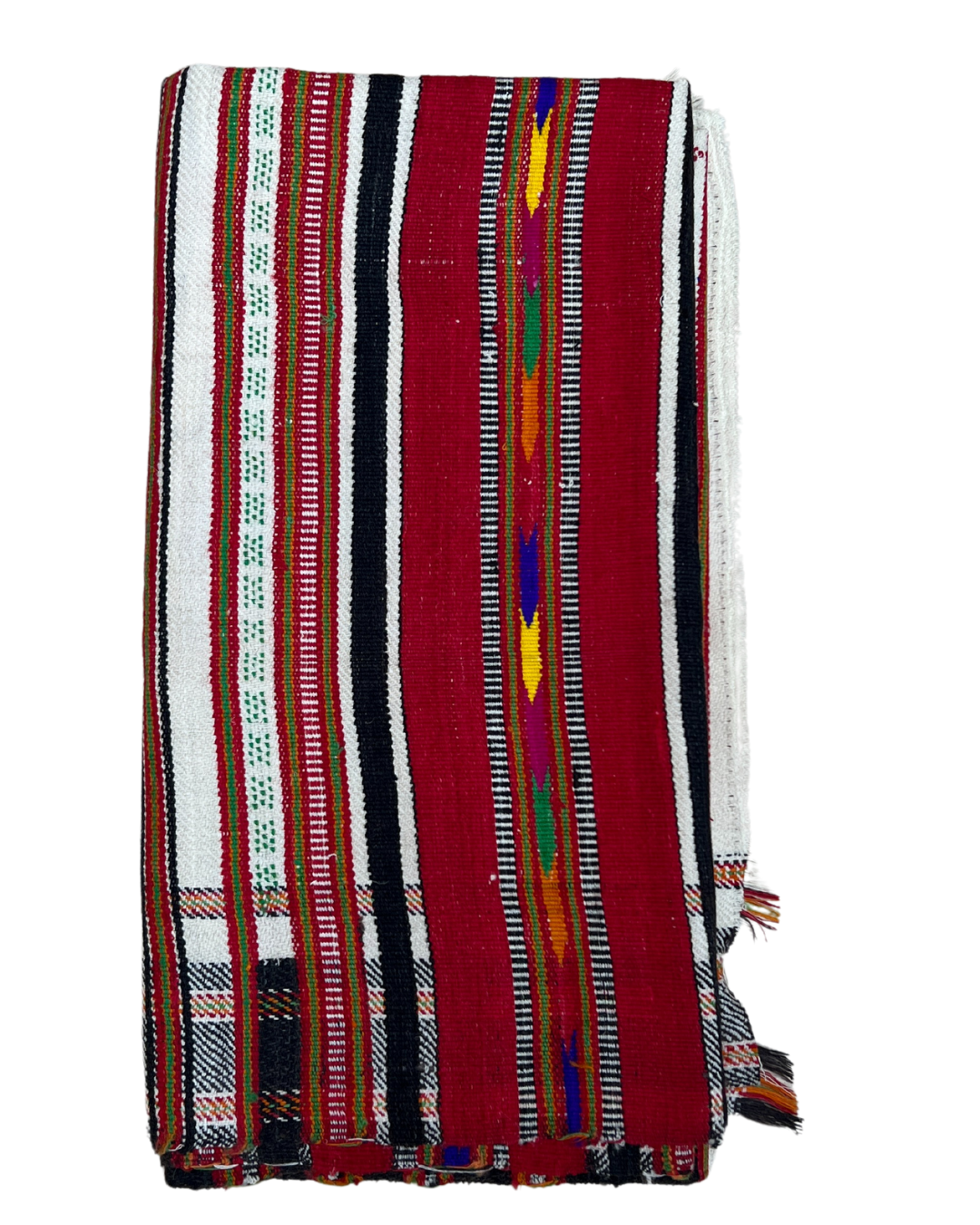 Handmade Tribal Woven Fabric - Medium Size Cotton Textile for Boho Home Decor, Wall Hangings & Table Runners | Perfect for Bohemian Style Living Room, Bedroom & Wedding Decorations