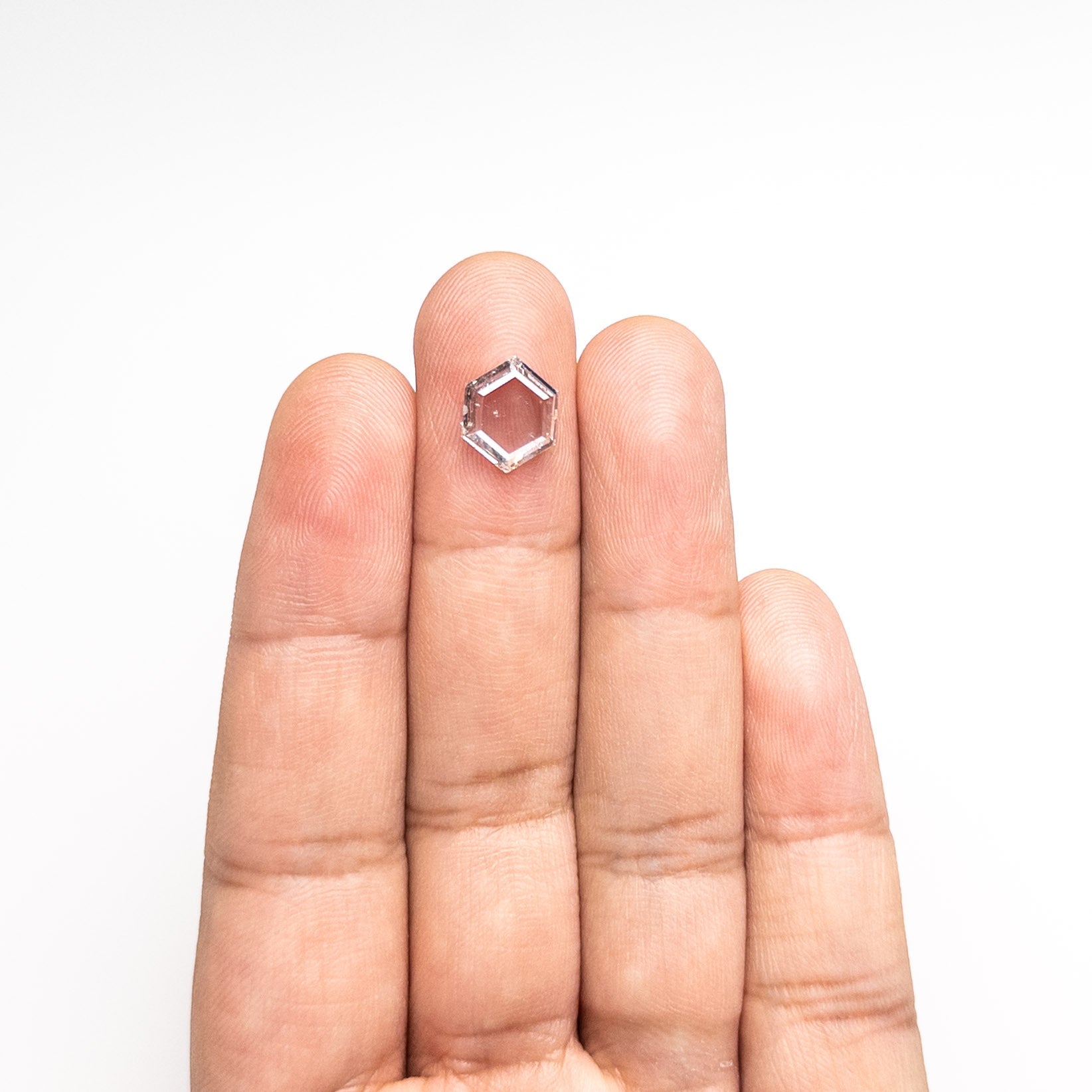 2.01ct Hexagon Portrait Cut Loose Gemstone - 10.61x8.54x2.26mm Natural Stone for Jewelry Making, Engagement Rings & Unique Gifts
