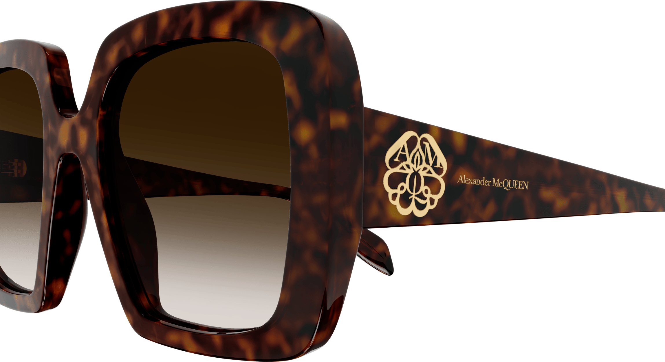 Alexander McQueen AM0378S Sunglasses - Luxury Designer Shades for Men & Women - UV Protection & Polarized Lenses - Perfect for Outdoor Activities, Travel & Fashion Statements