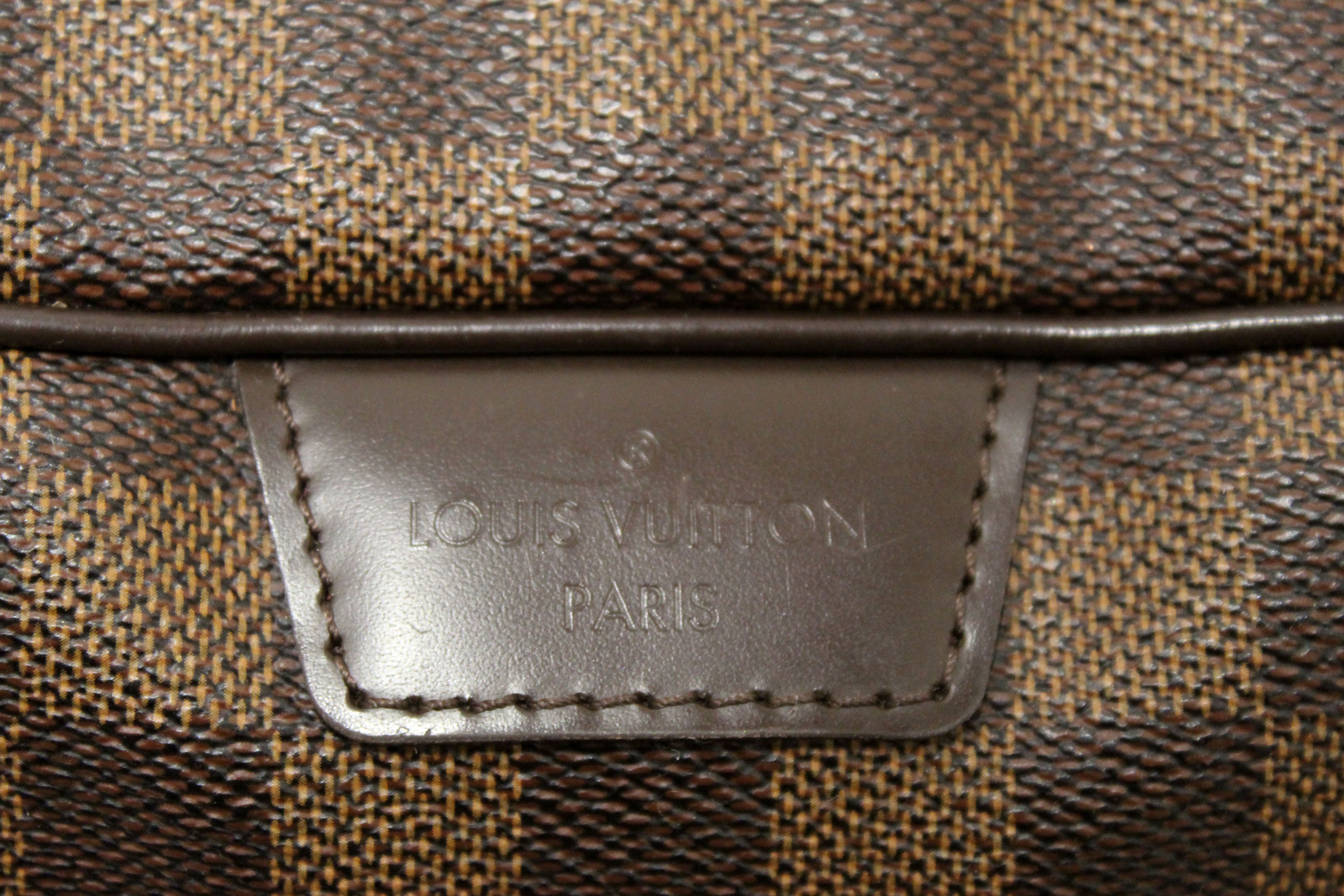 Authentic Louis Vuitton Damier Ebene Rivington GM Shoulder Bag for Women - Luxury Designer Handbag with Spacious Compartment, Perfect for Work, Travel & Everyday Use
