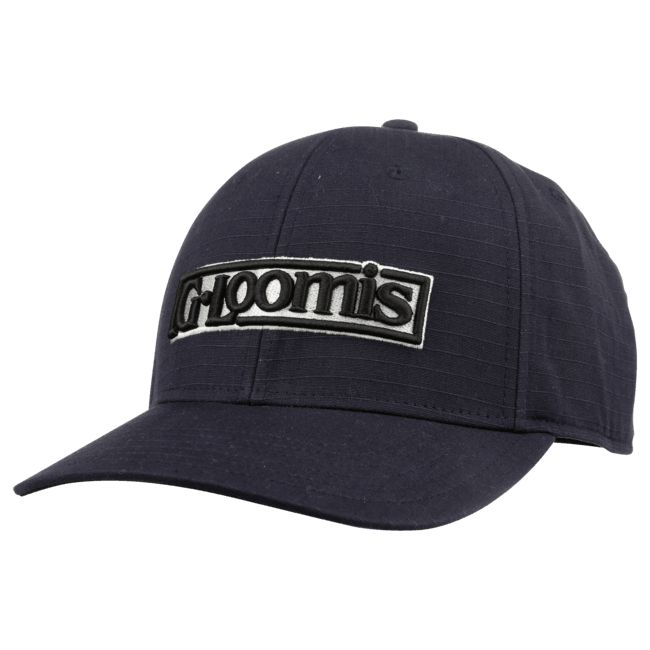 G. Loomis Rip Stop Cap Navy - Durable Fishing Hat for Men & Women - UV Protection, Breathable, Quick-Dry - Perfect for Outdoor Activities, Fishing, Hiking, and Beach Trips